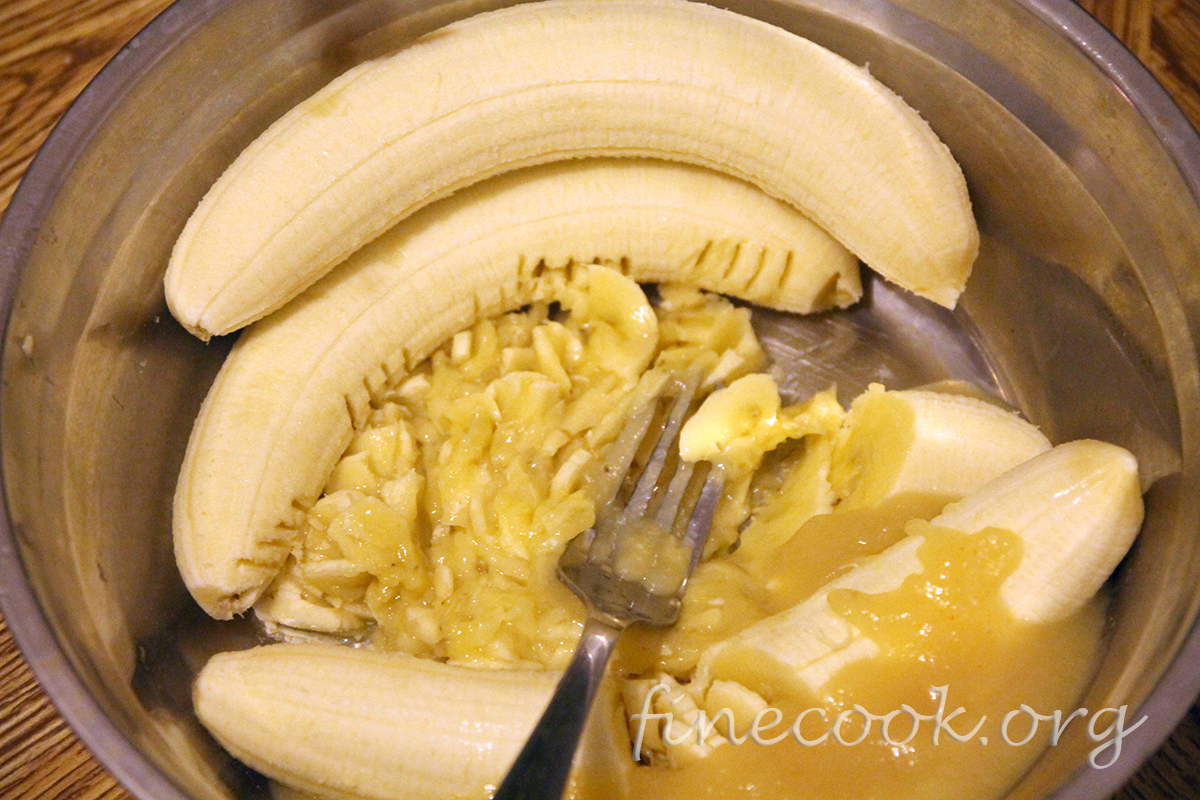 Детские банановые маффины