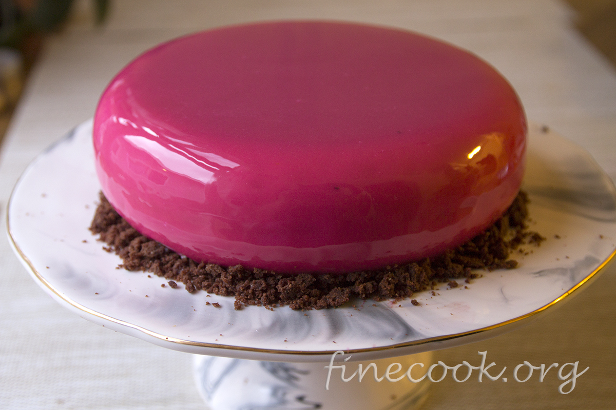 Муссовый торт рецепт с фото пошагово в домашних условиях с зеркальной глазурью